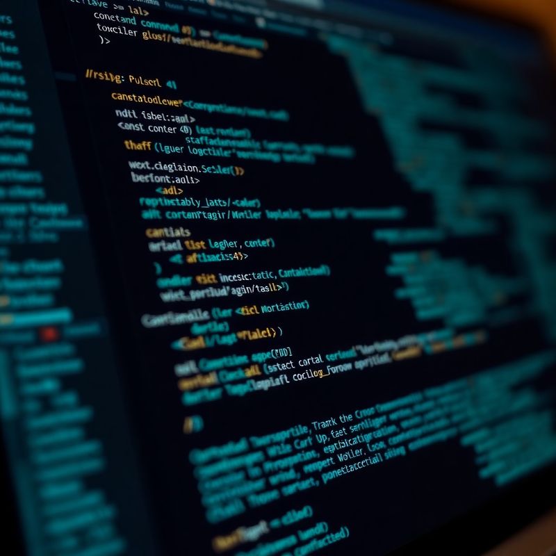 Código Python estructurado con resaltado de sintaxis en tono teal